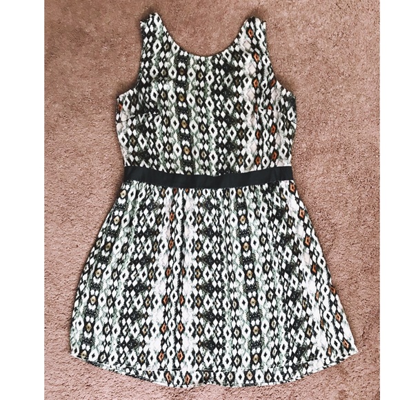 snake print summer dress